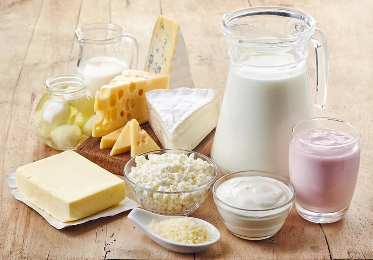 Image of dairy products